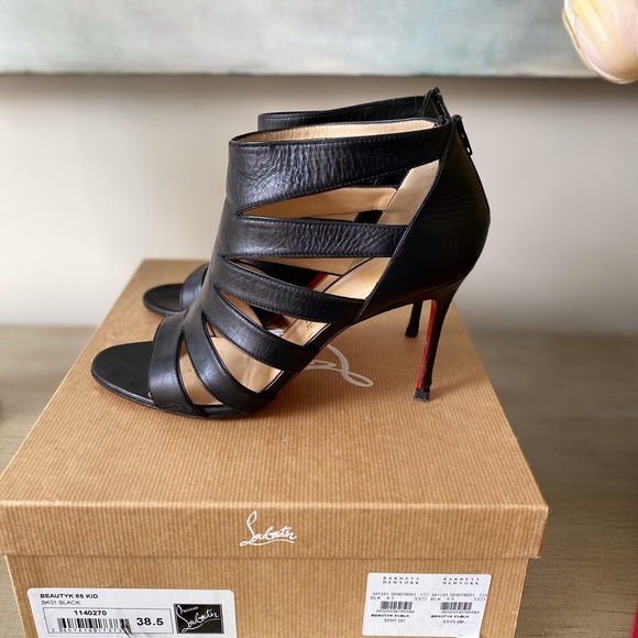 Christian Louboutin Beauty K 85 Cage Sandals - Picture 3 of 8